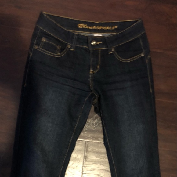 Blue Asphalt Dark Skinny Denim - Picture 6 of 6